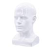Men's Mannequin Head with Shoulder for Displaying Hats, Masks, and Glasses