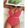Neu Sexy Hohe Taille Bikinis Bademode Frauen Badeanzug Weibliche Bikini Set Print Plus Size Badeanzug Sommer