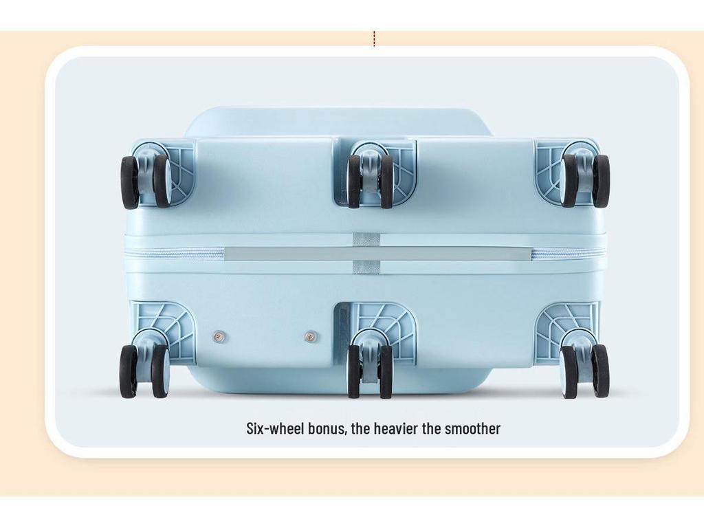 Children's Ride-On Suitcase with Universal Wheels & Combination Lock - 20 Inch