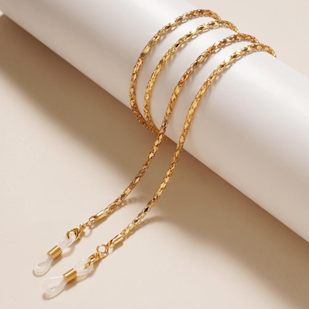 Non-slip Sunglasses Lanyard Hollow Eyeglass Lanyard Punk Style Glasses Chains Women Men