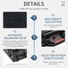 STARTRC Waterproof Hard Case for Insta360 X4 Double Layers Travel Carrying Case Large Storage Action Camera Accessories