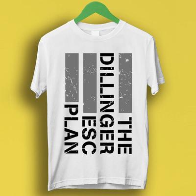 The Dillinger Escape Plan Logo Mathcore Meshuggah Candiria Hudební Tričko P3
