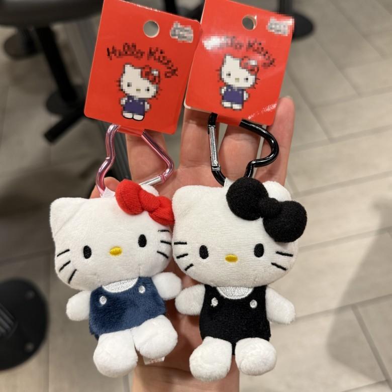 Plush Keychain With Heart Buckle For Bag Accessory And Kids Gift