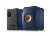 KEF LS50 Meta HiFi Equipped with 12th Generation Driver Unit - Speaker/Blue/MAT Uni-Q