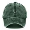 Customize Humorous Fun Figure Vintage Washed Cotton Baseball Cap Adjustable Distressed Trucker Hat For Men Women Creative Thinking Cap