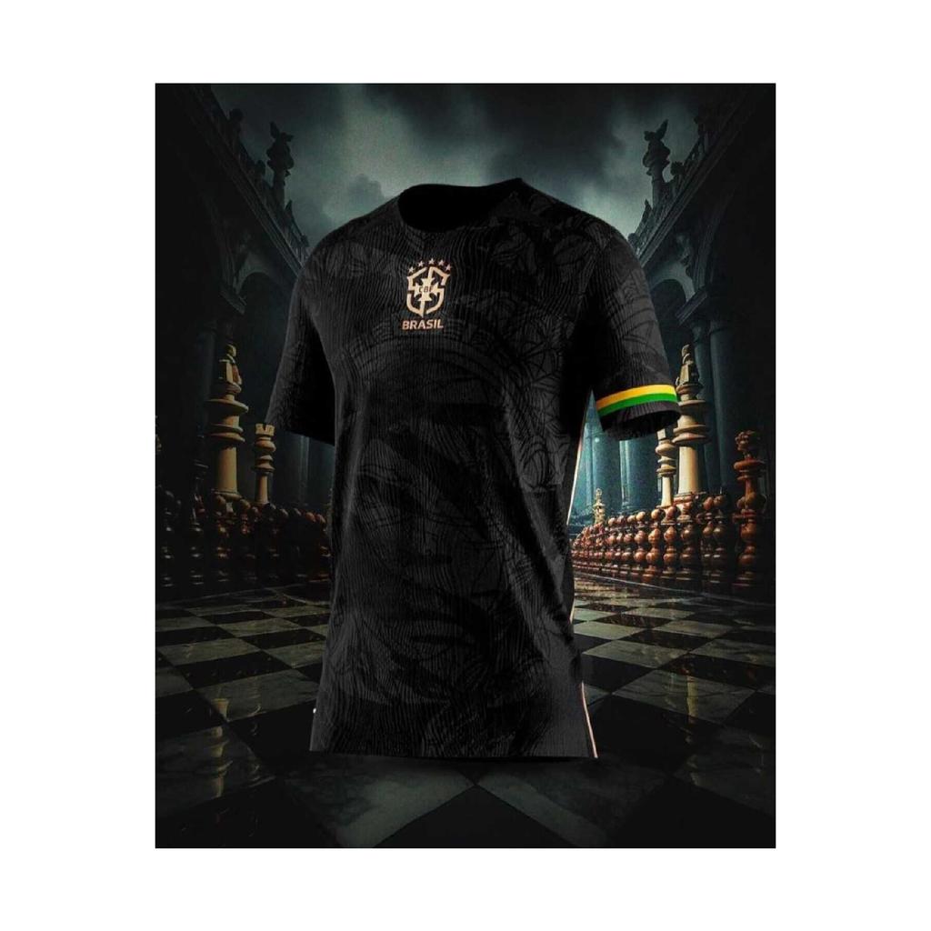 Vini Jr Brazil Black (black) Special Design Jersey