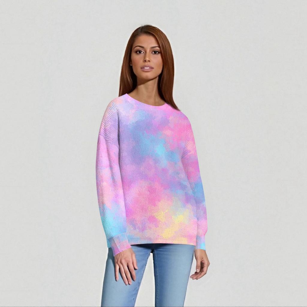 Women's Daily Casual Tops  Knitted Sweater