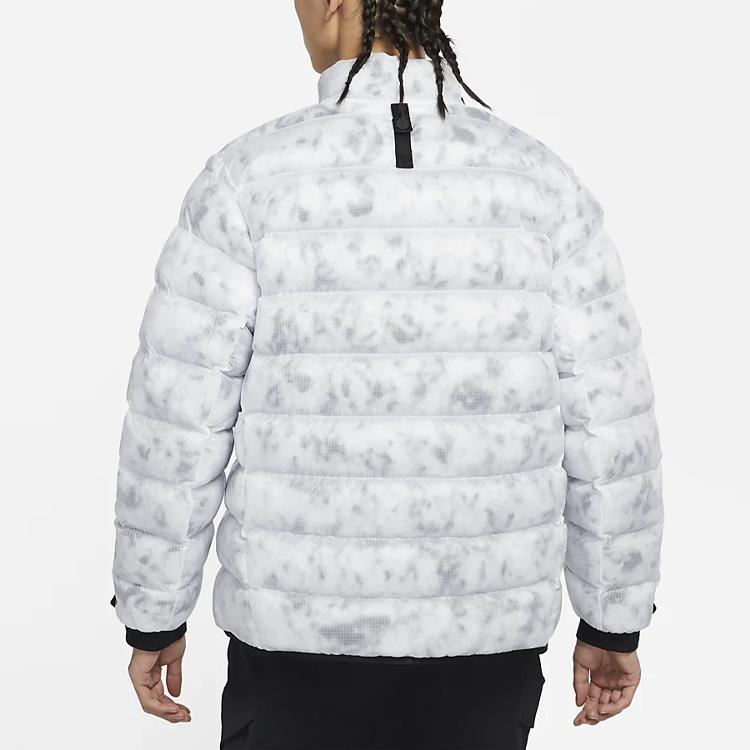 Nike Storm-Fit Adv Tech Pack Solid Hooded Letter Print Mid-Length Cotton Coat Men Outerwear Light-Curry-Yellow DD6607-736