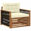 Outdoor Middle Sofa Natural