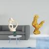 Abstract Artistic Couple Sculpture Resin Figurine Ornament for Desk Cabinet Home Decoration