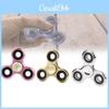 Metal Clover Finger Spinner Toy With Durable Alloy For Stress Relief And Focus Enhancement