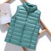 Women Women Ultra Light Down Vests Slim Sleeveless Jacket Portable Girl Lightweight Windproof Waistcoat