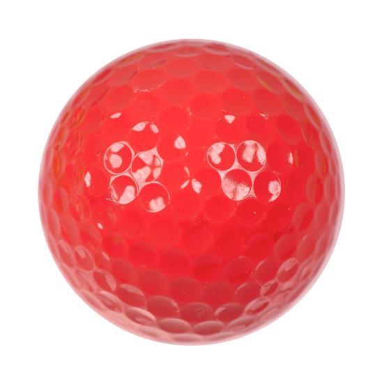 Rubber Golf Practice Ball Double-Layer Putting Swing Training Golf Ball