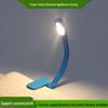 Dry Battery LED Clip-On Reading Light with Stepless Dimming and Eye Protection