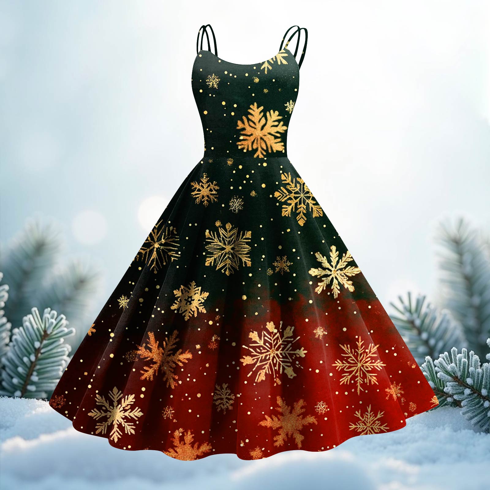 

Жіноча модна різдвяна сексуальна готична коктейльна сукня без бретелей у стилі панк, вінтажна сукня. L темно-зелений колір