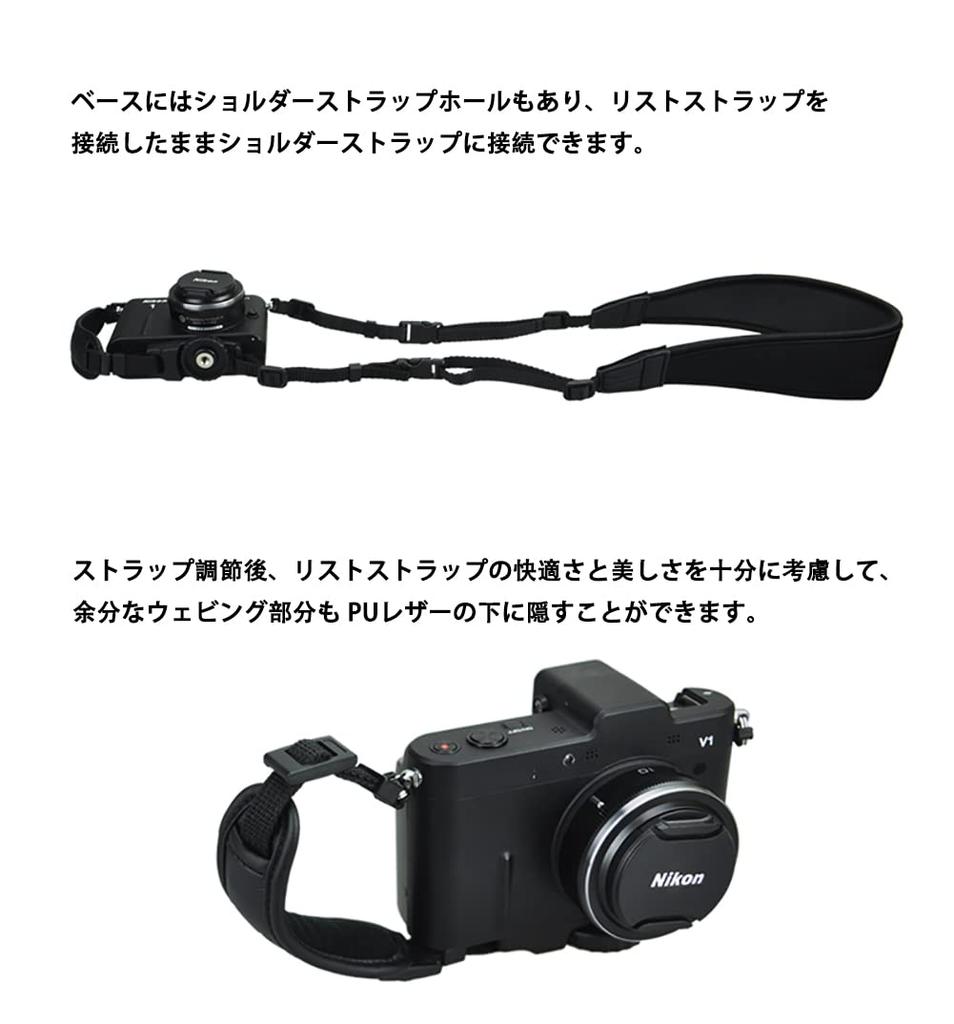 JJC Camera Handle Camera Wrist Strap with Adjustable Drop Prevention for Sony A7 III A77 Canon EOS R6 Mark M6 Cameras Strap, Strap, Grip, Strap,