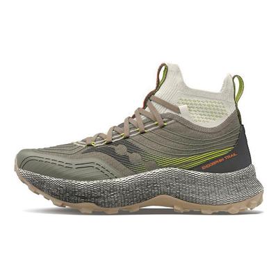 Endorphin Trail Mid Olive Schwarz Herren Sneaker S20646-06