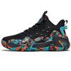 Foreign trade large size 48 basketball shoes men's fly-woven breathable wear-resistant actual combat teenagers and students running sports shoes