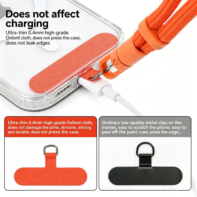 Mobile Phone Wrist Strap Adjustable Short Lanyard High-End Women Crossbody Strap Ideal Gift for Female Friends