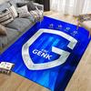 KRC Genk Printed Carpet, Home Sofa Decoration for Living Room & Bedroom, Non‑Slip Play Flannel Floor Mat for Game Room
