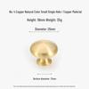 French Light Luxury Gold Brass Drawer Pull Handle