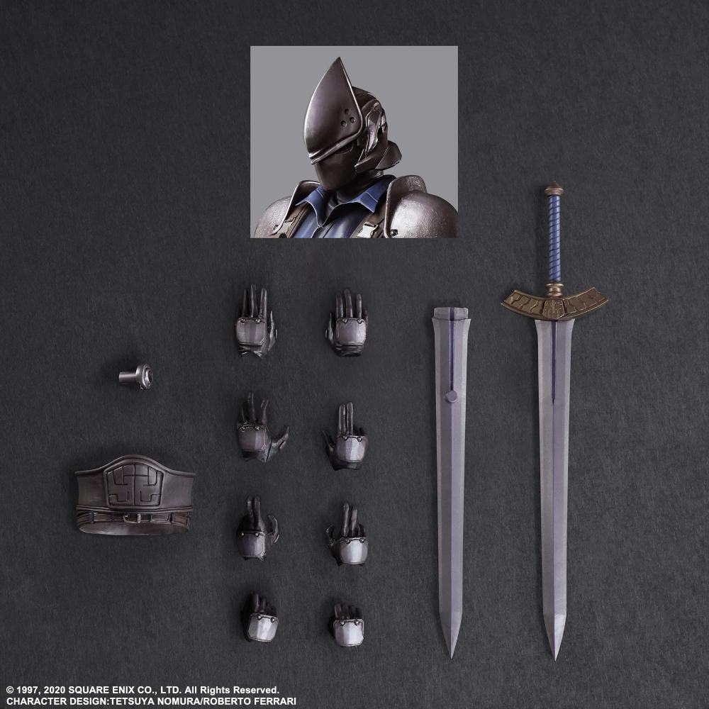 Final Fantasy VII Remake PLAY ARTS Kai Roche & Bike SET PVC painted movable figure