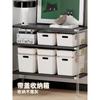 Desktop storage box with lid Japanese plastic storage box Home kitchen finishing box Student dormitory sundries storage box