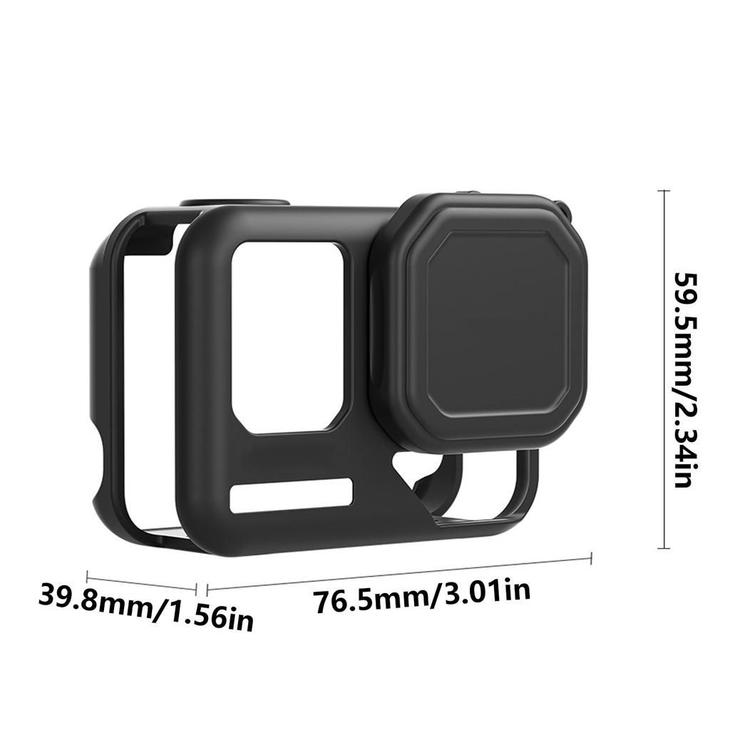 Silicone Camera Body and Lens Protectors with Lanyard for AcePro2 Complete Coverages Against Scratches
