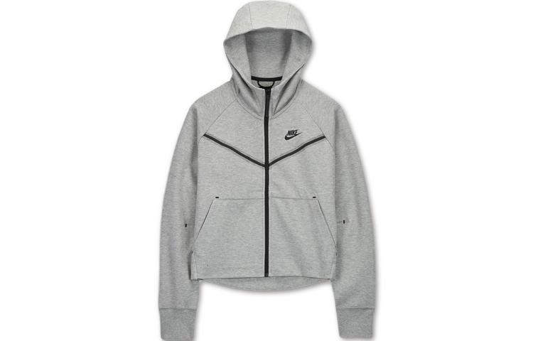 

Nike Sportswear Women s Tech Fleece Windrunner Full Zip Hoodie Asia Sizing Dark Grey Heather/Black CW4299-063 S