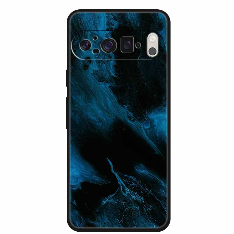 For Google Pixel 10 Pro Case Vivid Graceful Premium Marble TPU Soft Silicone Phone Cases Impact Chic Mineral-Finish Para Cover