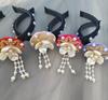 Yanji Princess Korean Ethnic Hair Accessories - Women's Hanbok Headdress & Hair Clips for Stage Performances