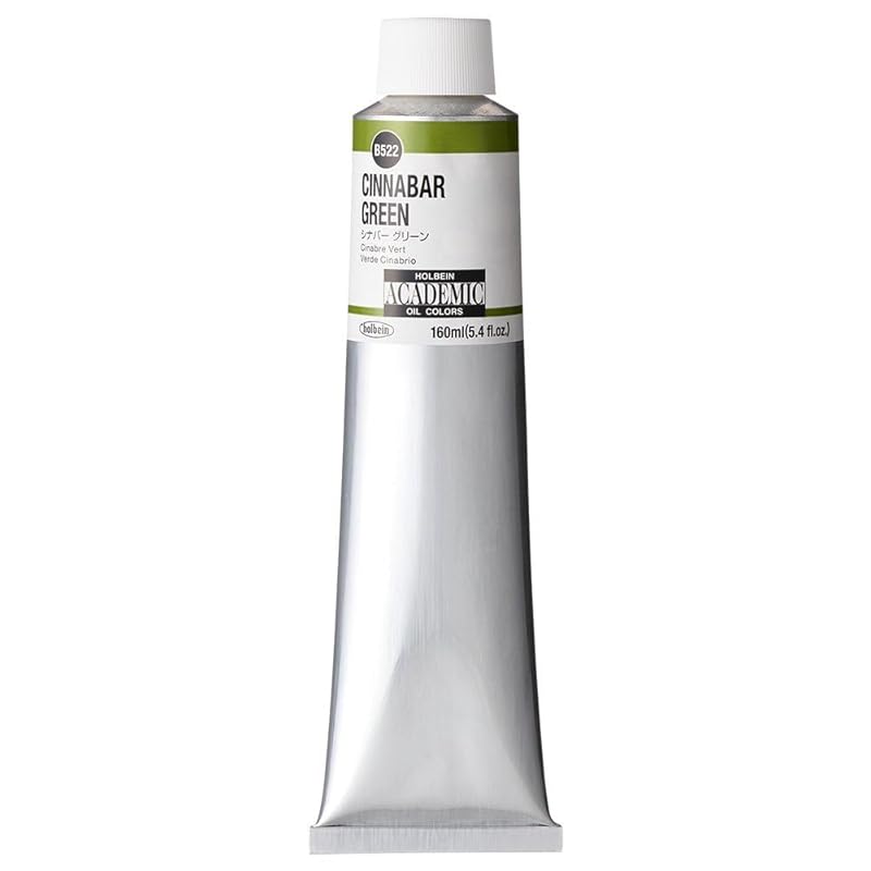 

holbein oil paints for learning academic B522 160ml cinnabar green 01522