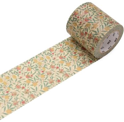 Kamoi Kakoshi Masking Tape Mt William Morris Fruits 50mm X 10m MTWILL04