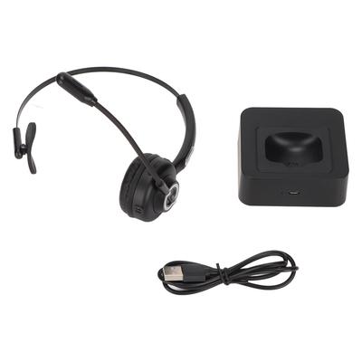Call Center Headset Støjreduktion Genopladelig Mute-funktion Bluetooth Forretningshovedtelefon med