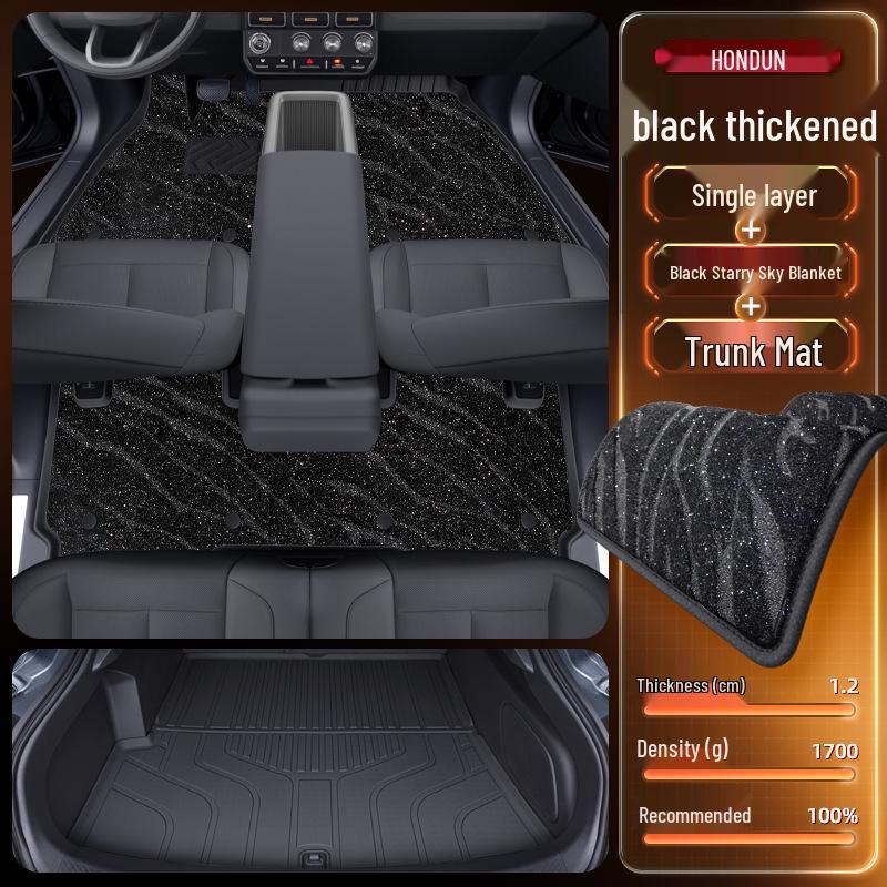 Chery ICAR V23 2025 TPE Floor Mats - Interior Enhancement Carpet