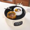 Ceramic Stew Pot with Lid and Spoon