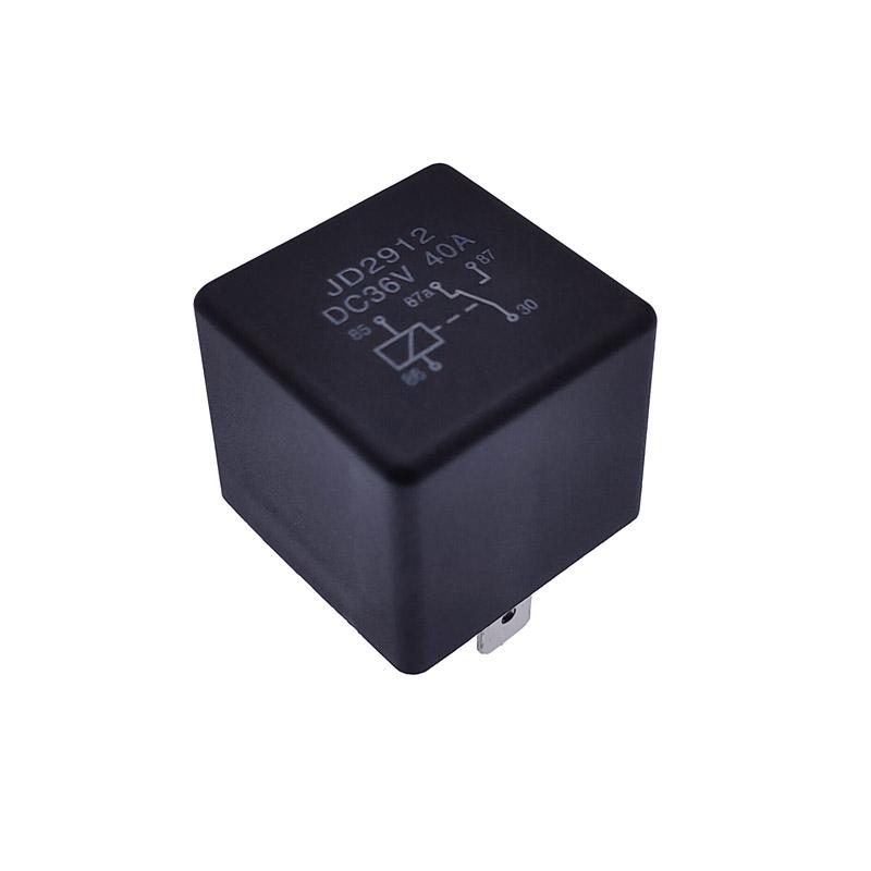 JD2912 4Pin 5Pin 40A Auto Car Relay DC 12V 24V 36V 48V 72V with Mounting Hole Coil Power 1.8W Automobile Control Device Relays 5