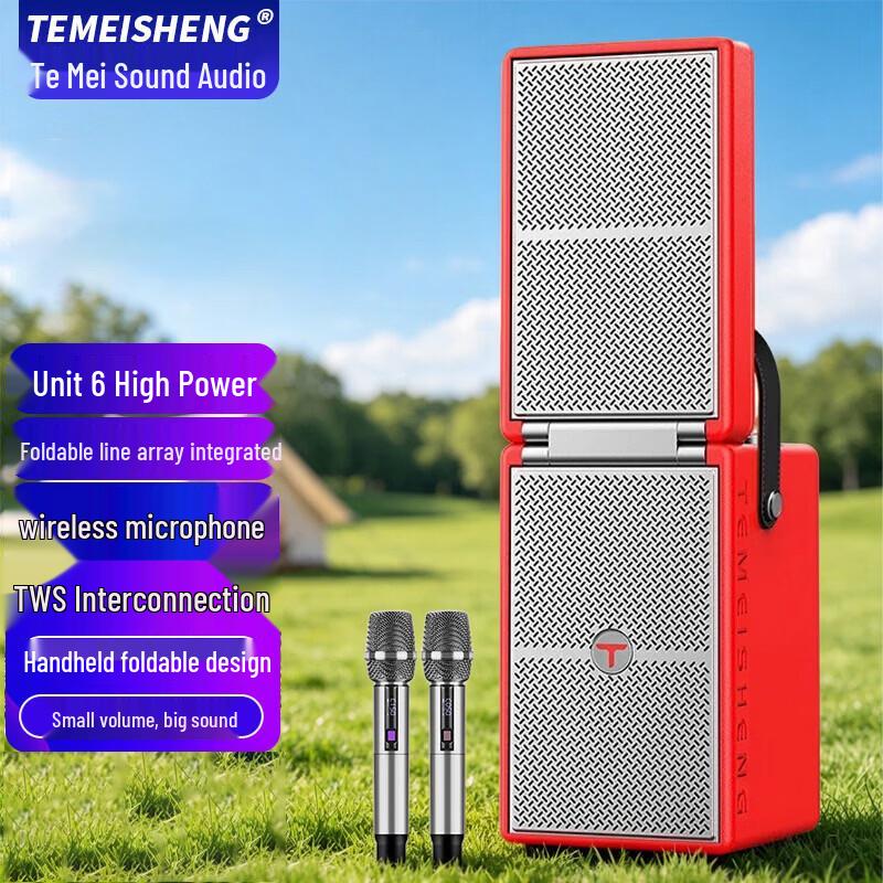 Temeisheng King Kong V6 Portable Outdoor Karaoke Speaker (CN version)