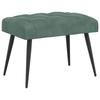 Button Tufted Bench Sea Green 60 X 40 X 45 Cm Velvet