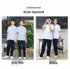 Summer Short Sleeve School Uniform T-shirt Set for Middle and High School Students - Boys and Girls Sportswear