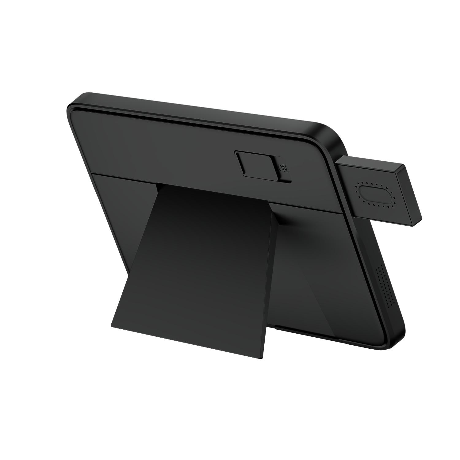 

HT-543 3 in 1 Foldable Magnetic Wireless Charging Stand for Phone/Earbuds/Watch 15W Fast Charge Phone Holder Black