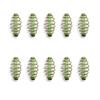 10pcs Fishing Tackle Feeder Basket Fishing Spring Feeder Coil Inline Method Feeder Fishing Tool Baits Thrower Feeder