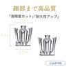 New Crown Emblem Pillar Emblem Set and Custom Parts Unimbi [15-18 Crown] (Left Right) High-Quality (Silver) - [Used]