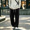 Herren Cordhose Lockere Passform Weiter Beinschnitt Lässig Street Bequem Hose