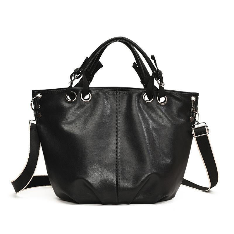 

Fashion Versatile Portable Large Bag Women s New Shoulder Bag Large Capacity Messenger Tote Bag чорний