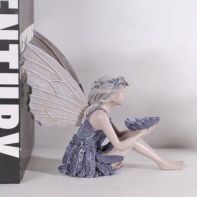 Sunflower Fairy Statue Angel Resin Ornament Outdoor Courtyard Garden Crafts Decoration