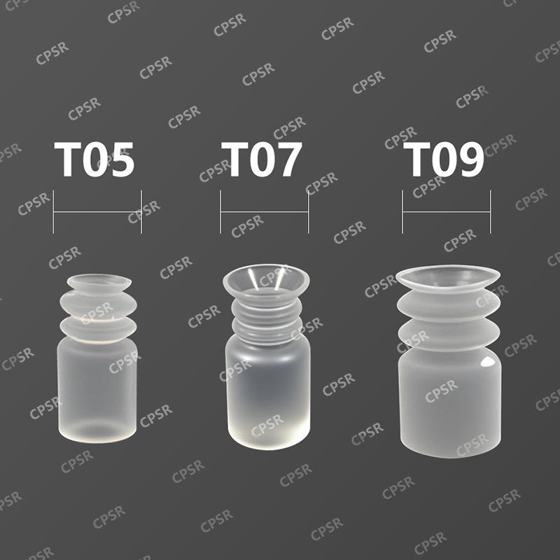 Silicone Pneumatic Mini Suction Cup Gripper with Strong Suction