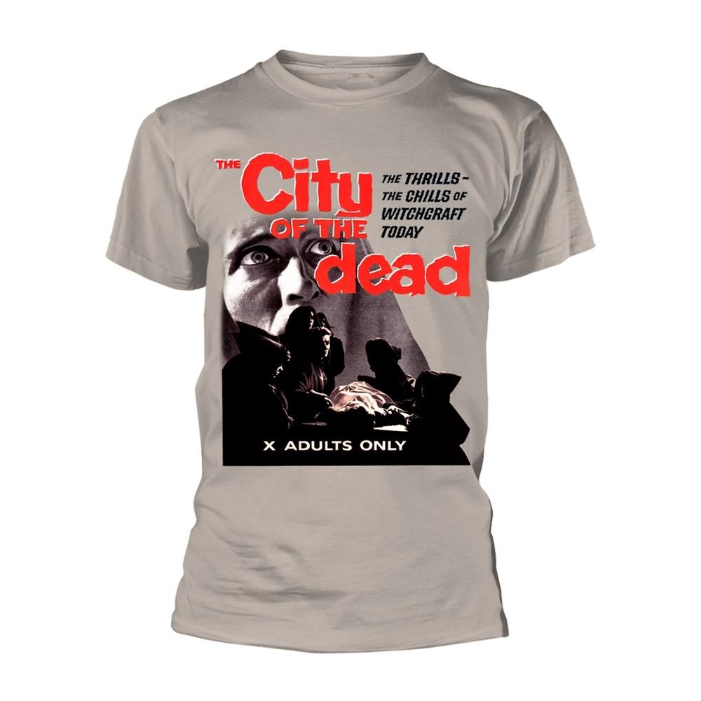 CITY OF THE DEAD, THE - CITY OF THE DEAD OFF-WHITE T-Shirt Small L