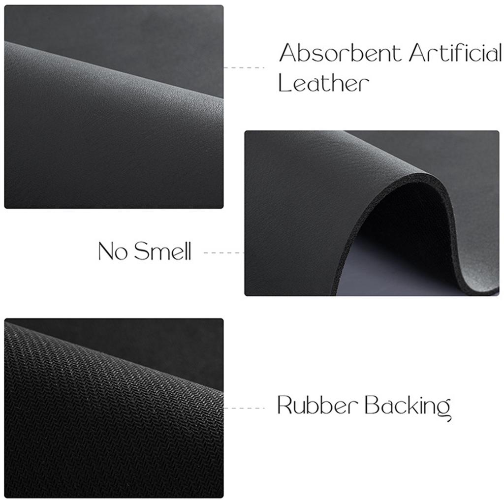 Super saugfähige, große saugfähige Matte für die Küche, rutschfeste Abtropfmatte für Kaffeegeschirr, schnelltrocknende Abtropfmatte für das Bad, Geschirrmatte