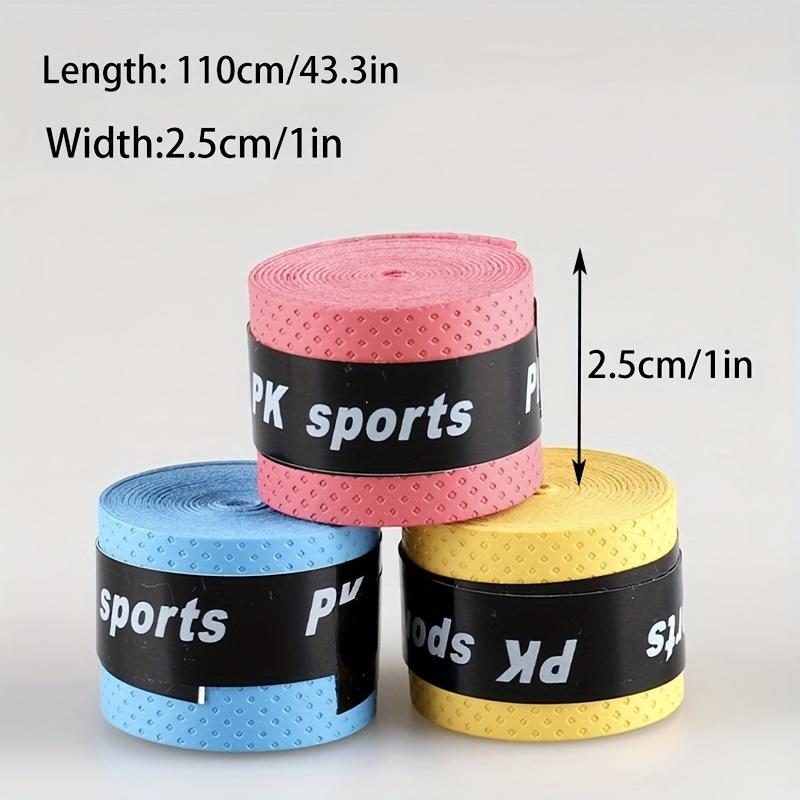 Durable Anti-Slip PU Grip Tape for Badminton Rackets, Tennis Rackets, and Fishing Rods - Portable, Easy to Install Sweat Bands